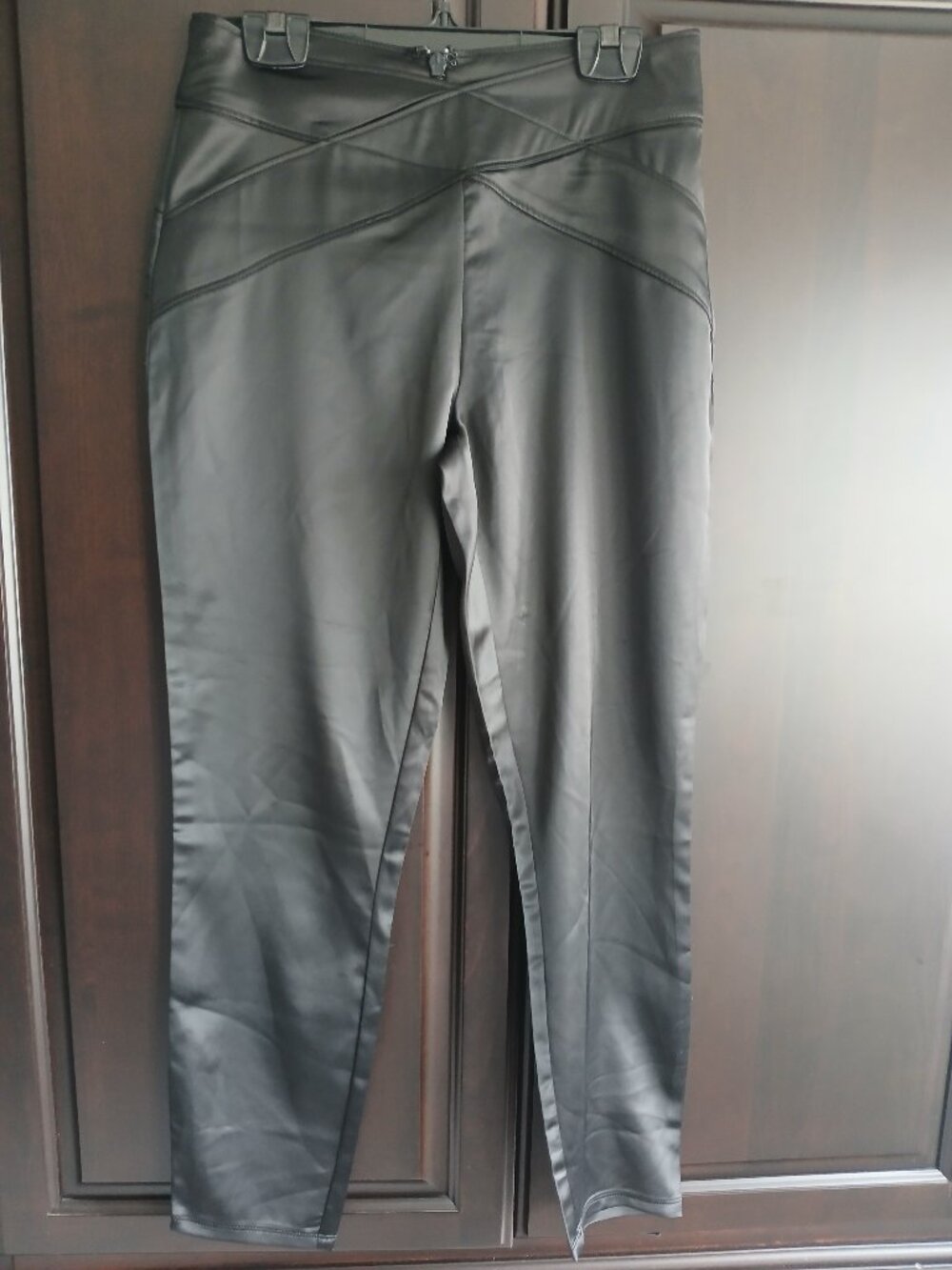 Black Crop Bebe Pants Size S